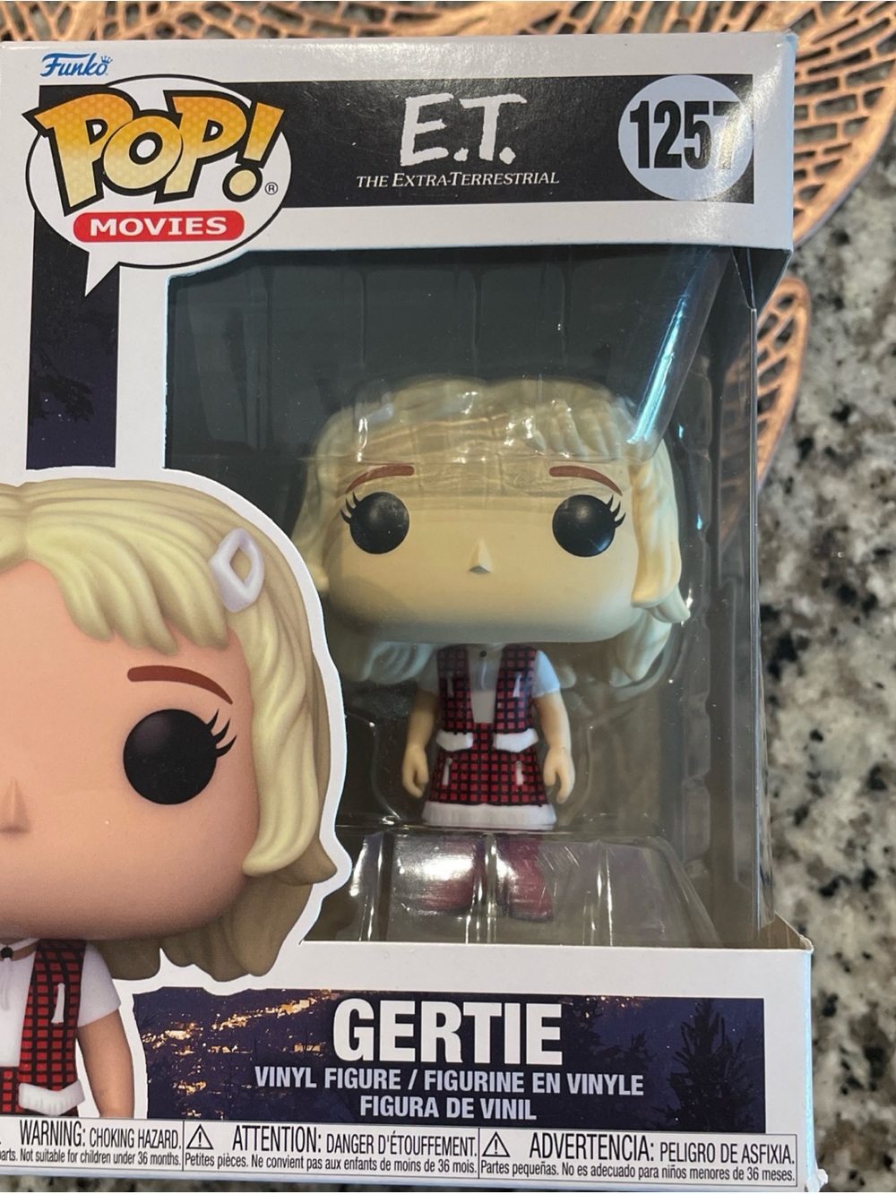 Funko Pop! ET The Extra Terrestrial Gertie Blonde Vinyl Figure #1257
